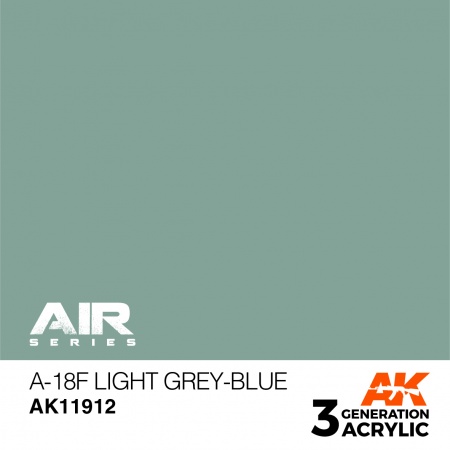 AK11912 Краска акриловая 3Gen A-18f Light Grey-Blue