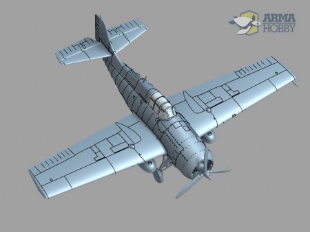 AH70047 F4F-4 Wildcat Expert Set Arma Hobby