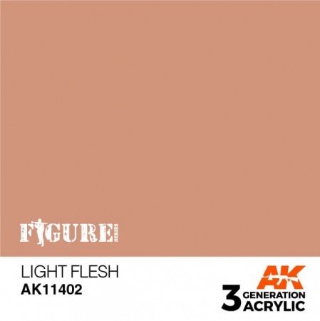 AK11402 Краска акриловая 3Gen Light Flesh