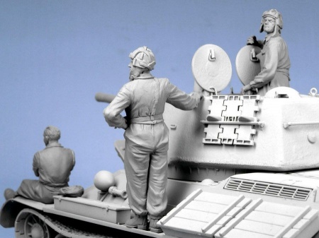 T-35001 Советские танкисты, лето 1943-45 гг (3) Tank T-35001 Советские танкисты, лето 1943-45 гг (3) Tank