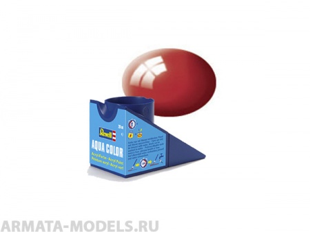 36131 Аква-краска огненно-красная глянцевая