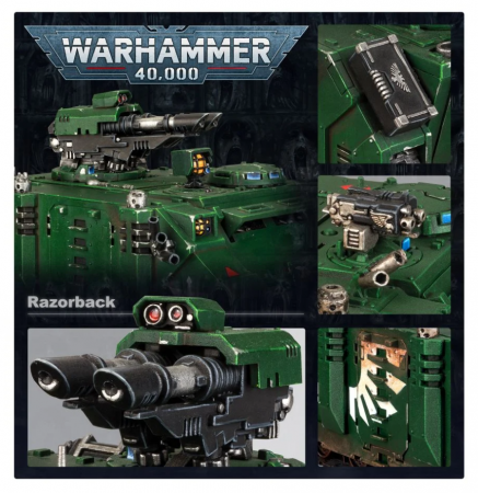 48-21GW Набор Космодесант: Секач (Space Marine Razorback) 48-21GW Набор Космодесант: Секач (Space Marine Razorback)
