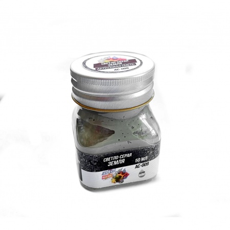 АС009 Акриловая смесь Светло-серая земля, крупнозернистая, 50 мл