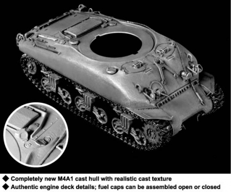 6083Д Сборная модель M4A1(76)W OPERATION COBRA Dragon