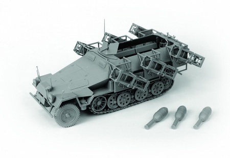 3625 Немецкий БТР Ханомаг с пусковыми установками Звезда