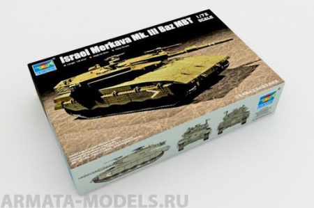 07104P Танк Israel Merkava Mk.III Baz MBT Trumpeter