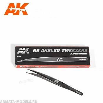 AK9162  HG ANGLED TWEEZERS 02 AK9162  HG ANGLED TWEEZERS 02