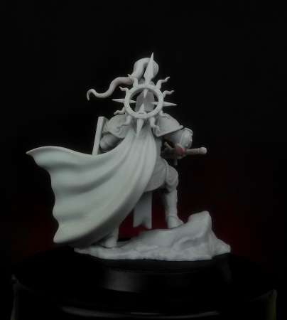 BCK-WG-025 Капитан | Игровая миниатюра 32 мм Blood Carrot Knights