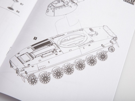 3015AVD Сборная модель Плавающий танк ПТ-76 AVD Models