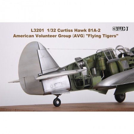 L3201 Самолет Curtiss Hawk 81-A2 Flying Tigers Great Wall