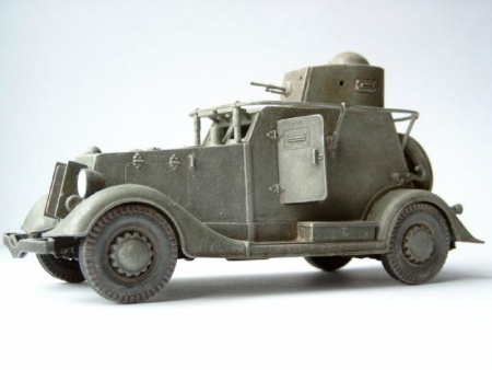 35004 Советский легкий бронеавтомобиль БА-20 ARK model