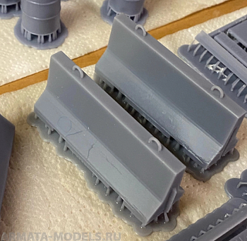 НЕ-72024 Бетонное заграждения (3шт) НЕ-72024 Бетонное заграждения (3шт)