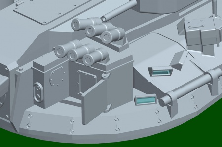 09533P Сборная модель Russian Object 477 XM2 Trumpeter