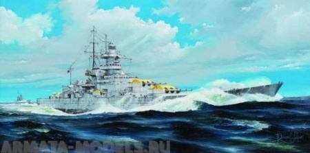 03714P Немецкий линкор Гнейзенау Trumpeter