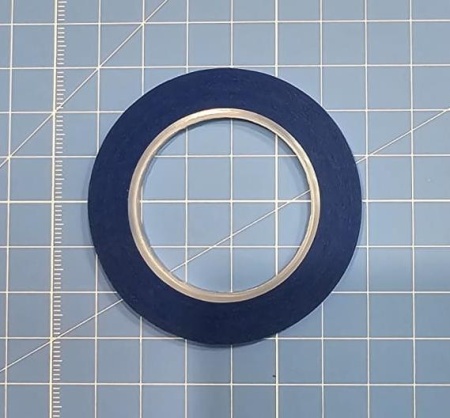 63136J Маскировочная лента, бумага,  4 мм х 18 м