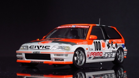 BEE24018 Honda Civic EF9 GR.A ’91 Idemitsu Beemax Model Kits
