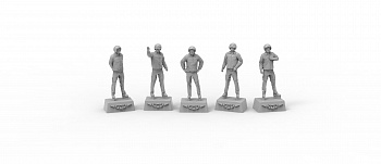 72124-1TMP ПИЛОТЫ ВКС РФ (ЗИМНЯЯ ФОРМА). Набор №18