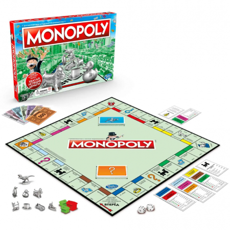 C1009E76 Игра настольная Hasbro Games Классическая монополия Обновленная