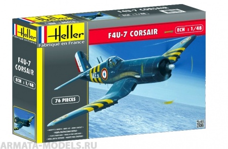 80415HL Самолет  F-4U-7 Корсар (1:48) Heller