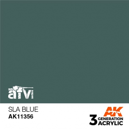 AK11356 Краска акриловая 3Gen SLA Blue