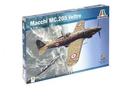 2765ИТ  Истребитель MACCHI MC.205 VELTRO A.M. JP 17OV00 Italeri