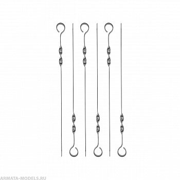 Набор плоских шампуров Лайт 6 шт в блистере 45х1 см (HS-NH UI450C-6) Helios Набор плоских шампуров Лайт 6 шт в блистере 45х1 см (HS-NH UI450C-6) Helios
