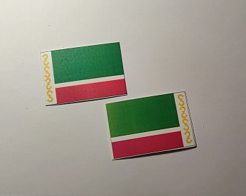 НЕ-35040 Декаль Флаг quot;Чеченская Республикаquot;