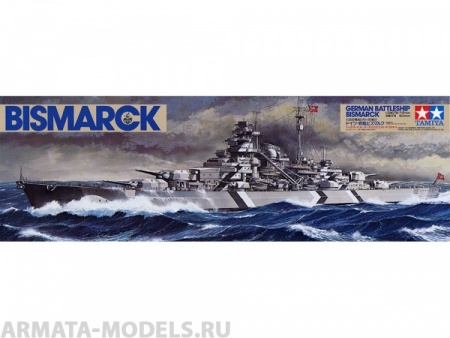 78013 Немецкий линкор Бисмарк Tamiya