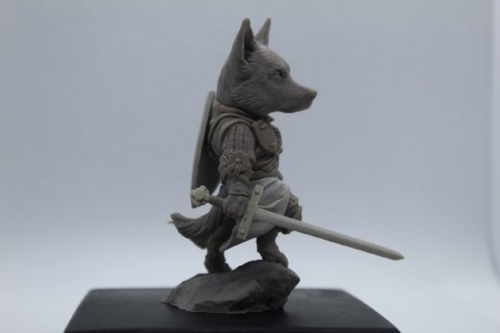 BCK-CM-008 Сир Бернард Гавт | Коллекционная миниатюра 70 мм Blood Carrot Knights