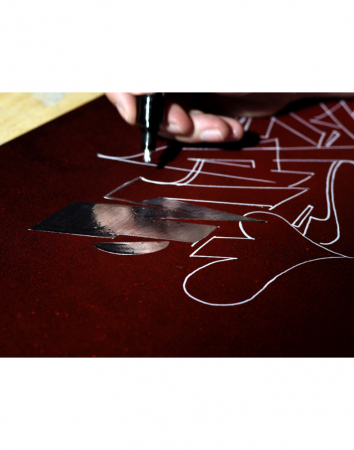 703101 Маркер MOLOTOW LIQUID CHROME 1мм