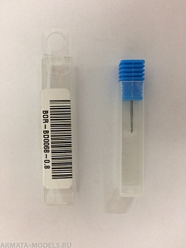 BD0068-0.8 Скребок в пластиковом футляре 0.8мм BD0068-0.8 Скребок в пластиковом футляре 0.8мм