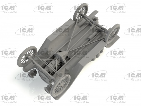 Автомобиль Model T 1914 Fire Truck с американскими пожарными ICM