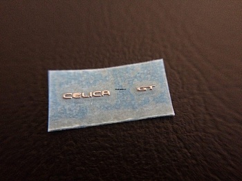 AISM-0004 Металлостикер  CELICA GT AISM-0004 Металлостикер  CELICA GT