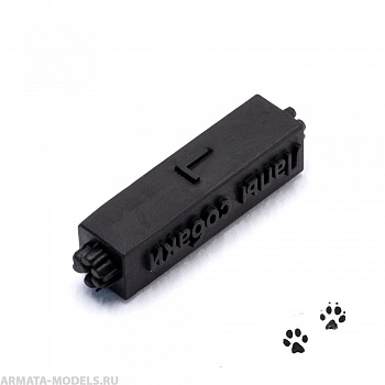 T-069 Штамп Лапы собаки, размер L