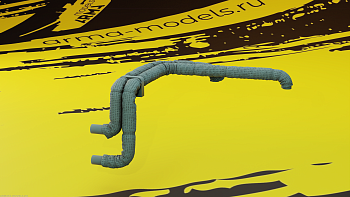 AM35220 Выхлоп «асбест» ультрадетализированный Neo.