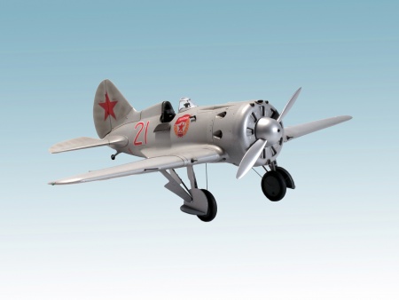 48097 И-16 тип 24, Советский истребитель II МВ ICM 48097 И-16 тип 24, Советский истребитель II МВ ICM
