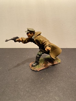 5146ТБ ВИМ, махновец в плаще стреляющий из маузера, анархистское движение, Гражданская война в России, 1/35 5146ТБ ВИМ, махновец в плаще стреляющий из маузера, анархистское движение, Гражданская война в России, 1/35