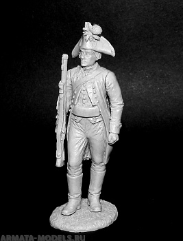 CHM-54220. Унтер-офицер егерских полков, Россия 1799 г. 54 мм. Материал - смола.