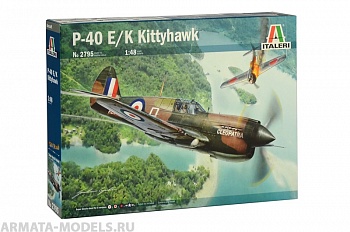 2795ИТ Самолет P-40 E/K Kittyhawk 2795ИТ Самолет P-40 E/K Kittyhawk