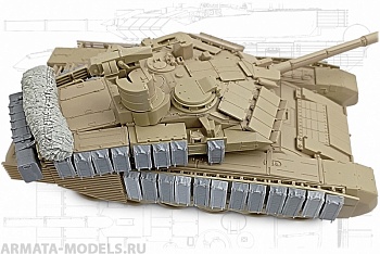 35249MIN Т-90М Блоки ДЗ + дополнительный ящик ЗиП+ укладка