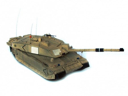 35154T Английский танк CHALLENGER 1 (Mk.3) с 2 фигурами Tamiya