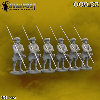 009.32АП Фигуры Пикинёры (1708-1721)