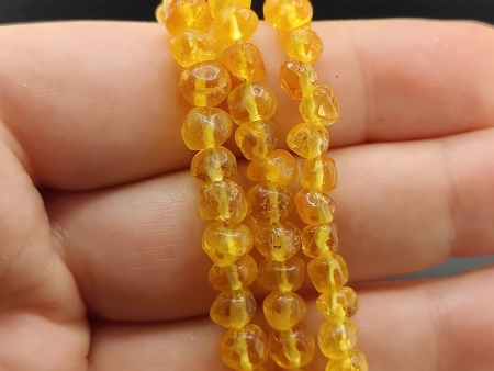 AAM0038 Бусы из натурального янтаря детские