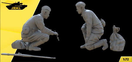 AM72489 Фигуры “подарок Гитлеру” 2 шт. Arma Models