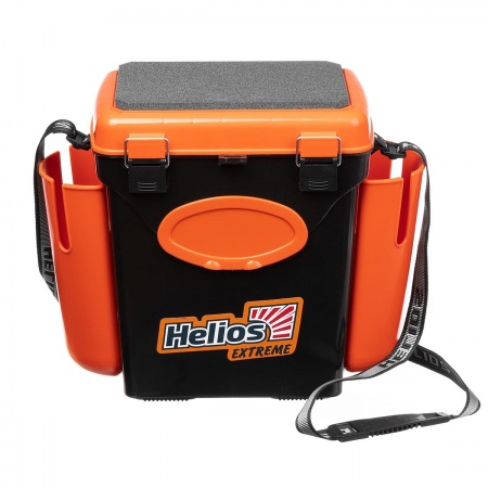Ящик зимний FishBox односекционный (10л) оранжевый Helios