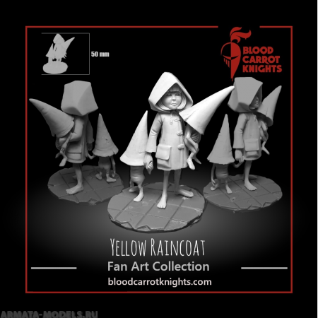 BCK-FC-005 Шестая | Коллекционная миниатюра 54 мм Blood Carrot Knights