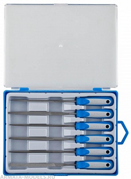 16020-2-H6 Набор надфилей 6 шт 140 мм, в боксе