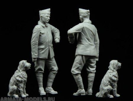 1125STAL Французский танкист и собака Stalingrad