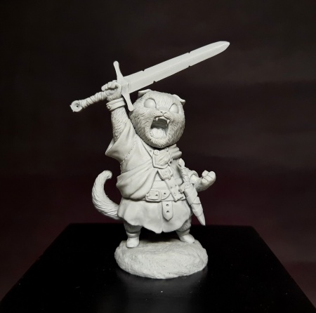 BCK-CM-012 Уильям Тэйллес | Коллекционная миниатюра 70 мм Blood Carrot Knights