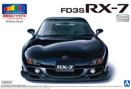 05511 Mazda RX-7 '99 FD3S Brilliant Black Aoshima
